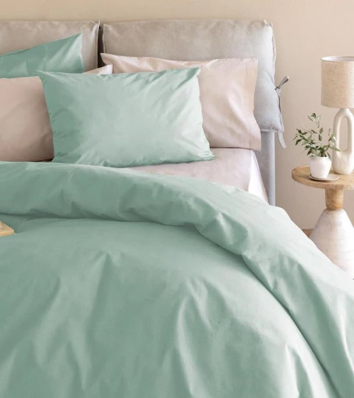 Σετ Σεντόνια Υπέρδιπλα (170x200+32) Με Λάστιχο Etoile/2 Mint βαμβακερό Palamaiki