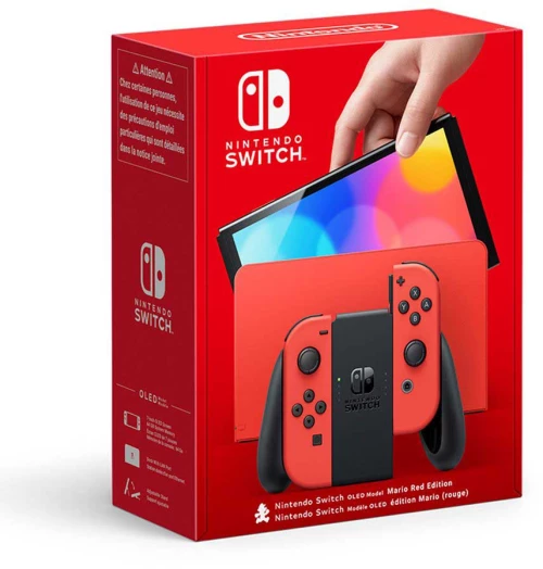 Nintendo Switch OLED 64GB Mario Red Edition