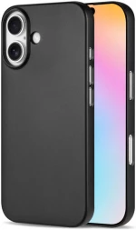 Θήκη iPhone 16 Nekit Σκληρή με MagSafe 1mm - Black (8719246462825)