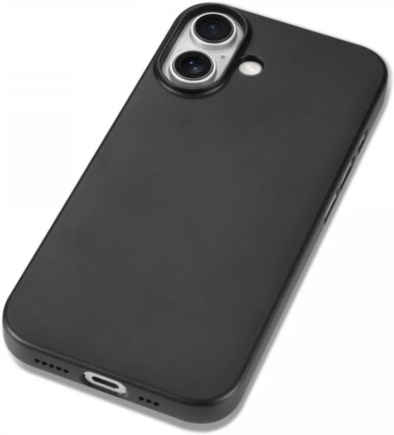 Θήκη iPhone 16 Nekit Σκληρή με MagSafe 1mm - Black (8719246462825)