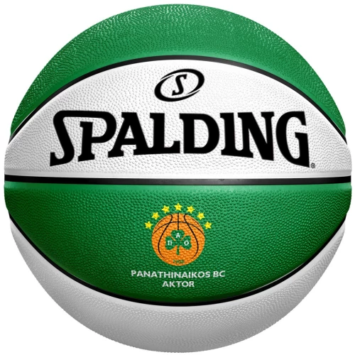 SPALDING ΜΠΑΛΑ ΜΠΑΣΚΕΤ EUROLEAGUE TEAM PANATHINAIKOS SIZE 7 (#85-303Z)