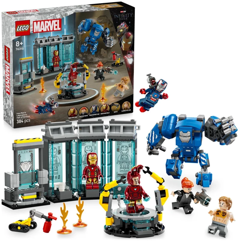 Lego® Marvel Super Heroes: the Infinity Saga - Iron Man's Laboratory: Hall of Armor (76315)