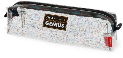 Διάφανη Κασετίνα Legami - Genius PC0027
