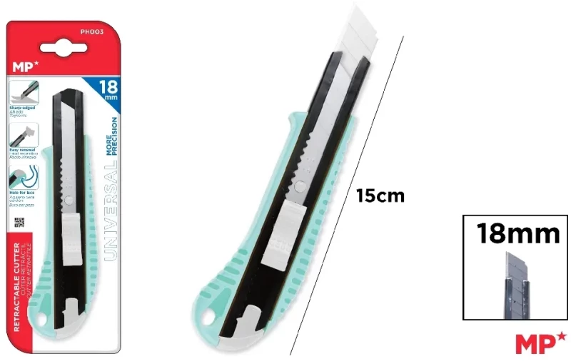 Κοπίδι Μεγάλο 18mm  MP με Μεταλλική Ενίσχυση  PH003