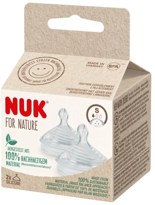 NUK Θηλή Σιλικόνης For Nature Small Tεμάχια 10.124.025
