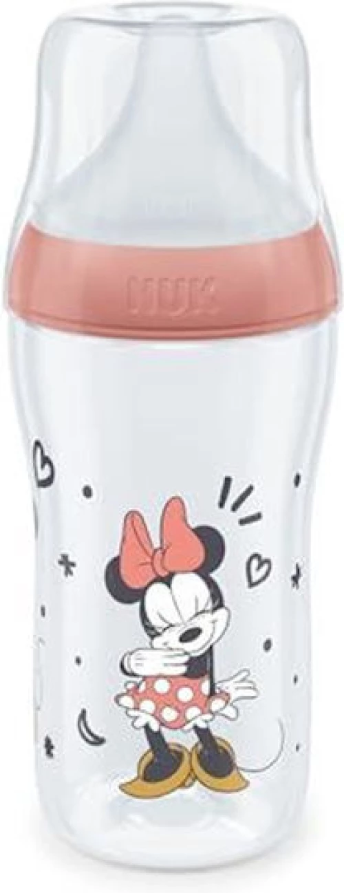 NUK Disney Minnie Mouse Perfect Match Μπιμπερό Με Μαλακή Θηλή Σιλικόνης 3+ Μηνών 260ml