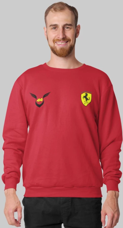 Lewis Hamilton Ferrari Φούτερ (wings) - RED