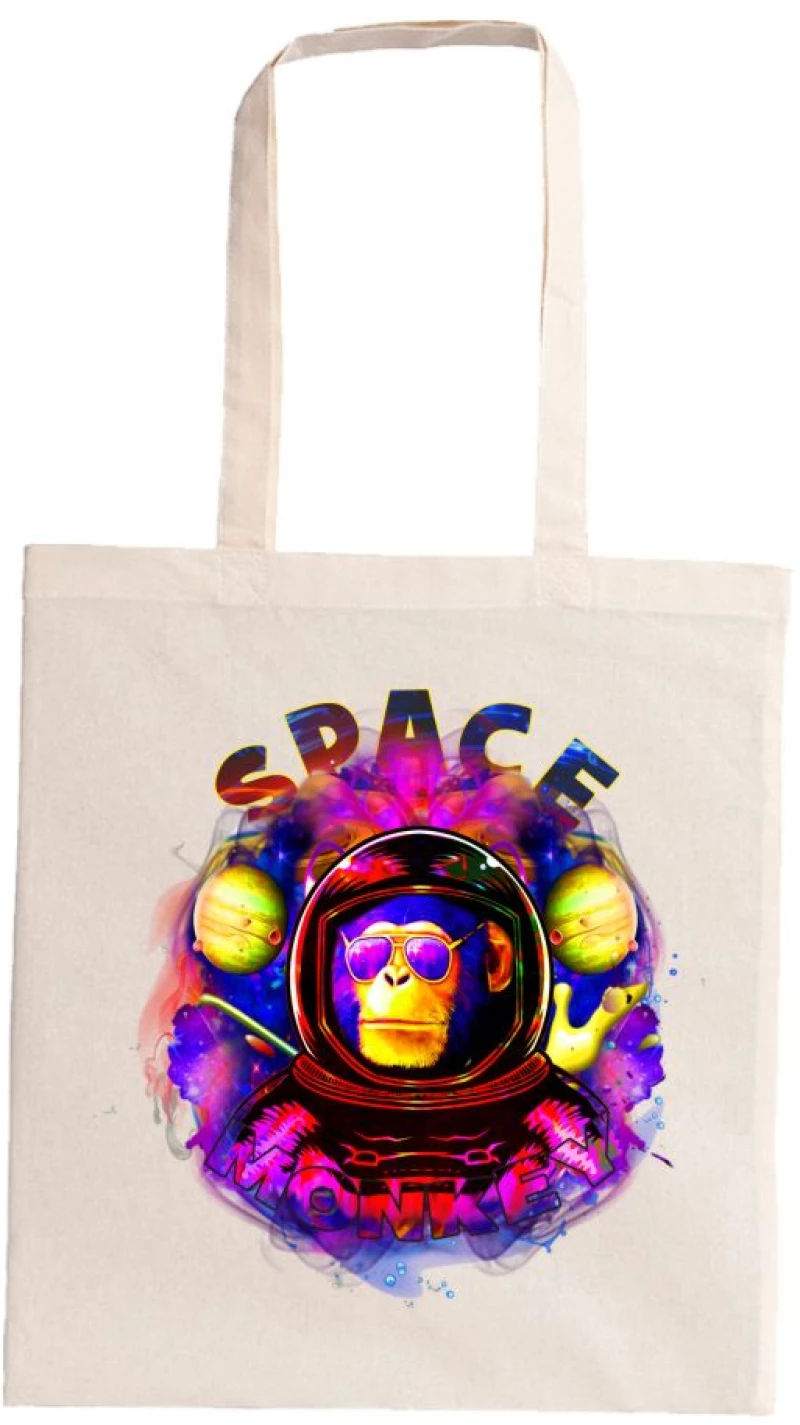 Τσάντα Αγοράς Space Monkey - Natural