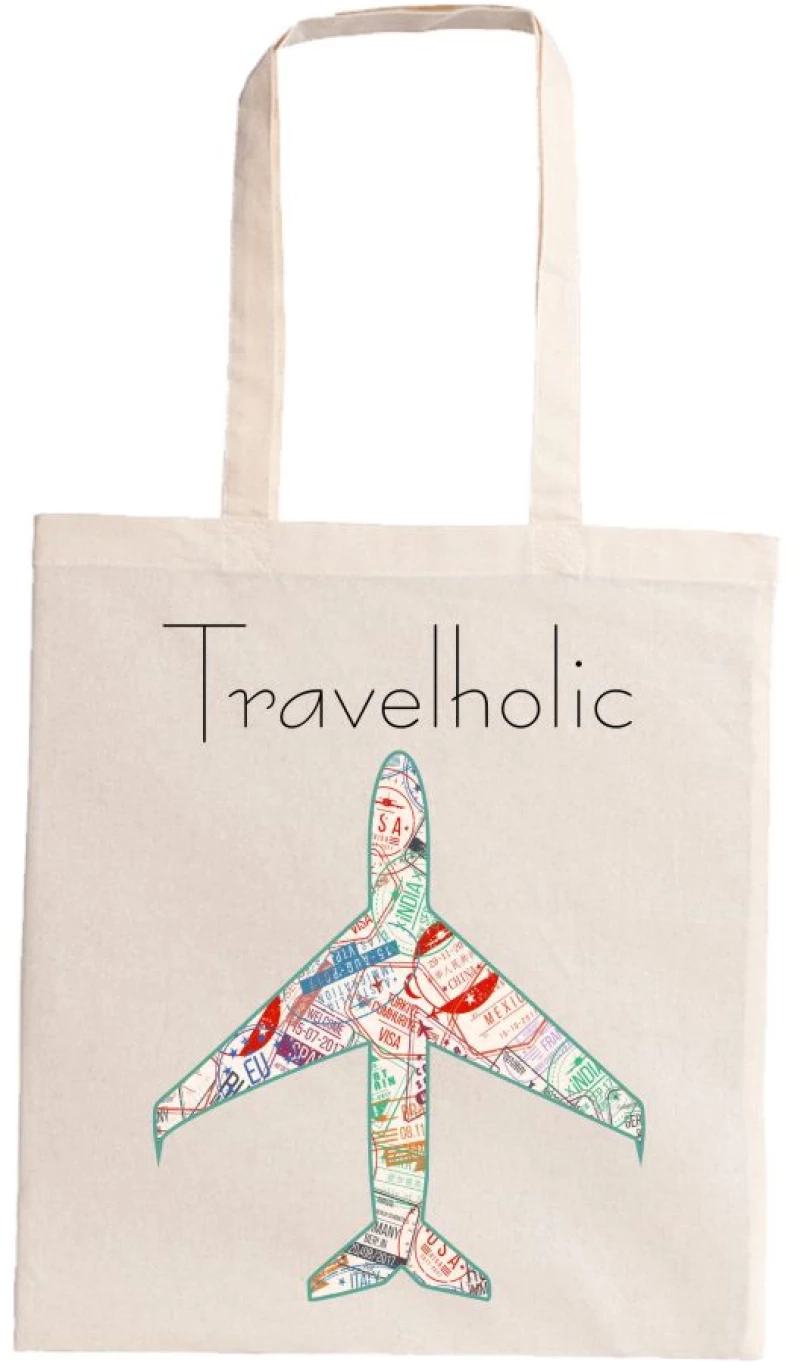Τσάντα Αγοράς Travelholic - Red