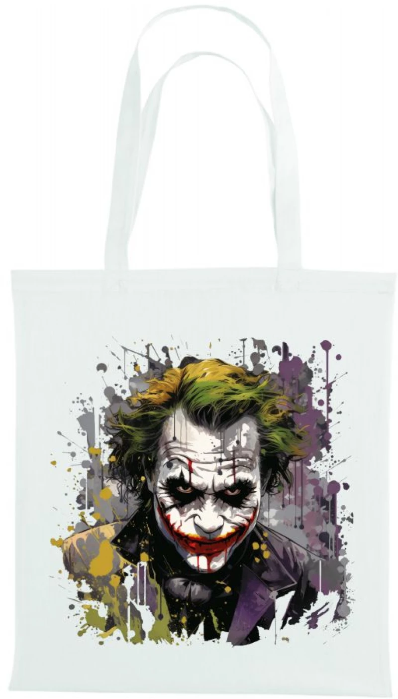 Τσάντα Αγοράς Joker Face - Fuchsia