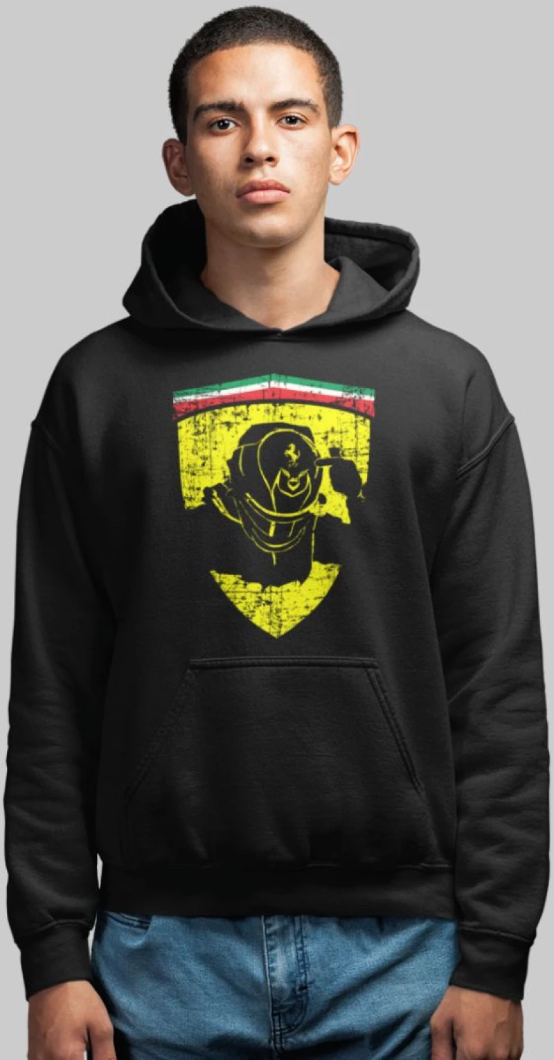 Hamilton Scuderia Edition Φούτερ με Κουκούλα - BLACK