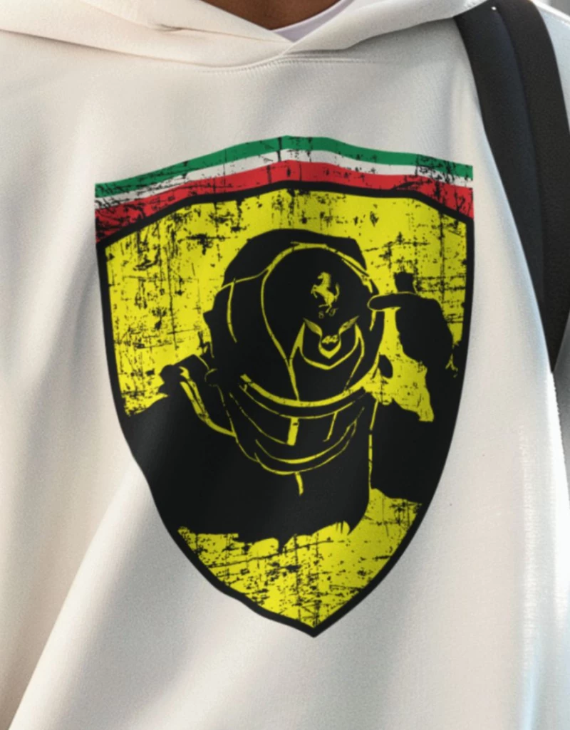 Hamilton Scuderia Edition Φούτερ με Κουκούλα - BLACK
