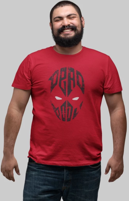 Deadpool Plus Size T-Shirt (Replica) - RED