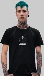 Ghostface Meeple T-Shirt - LEMON
