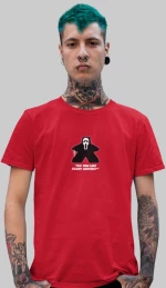 Ghostface Meeple T-Shirt - LEMON