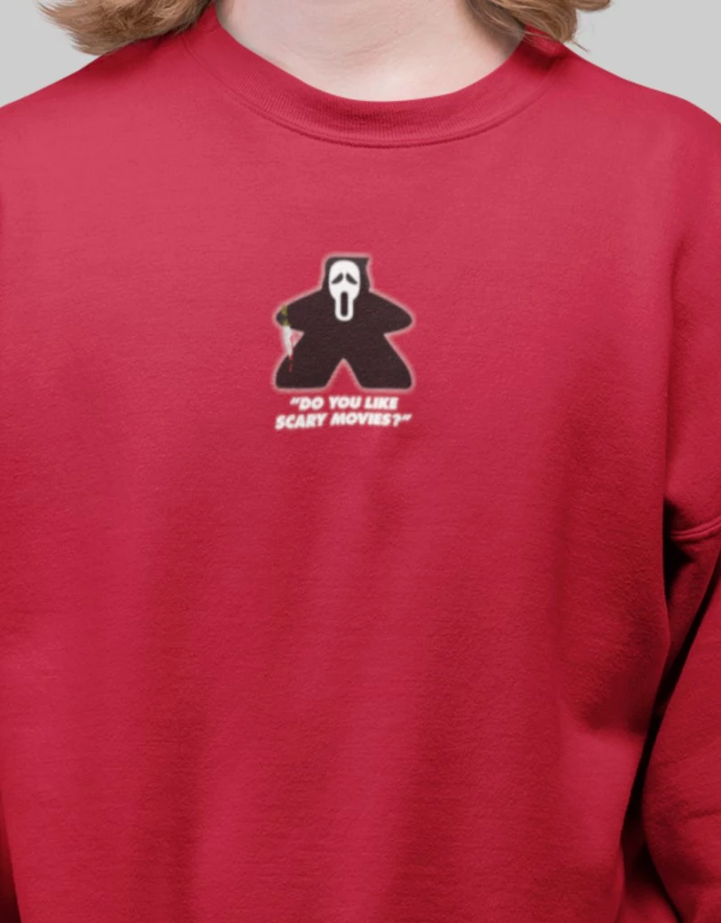 Ghostface Meeple Φούτερ - BLACK