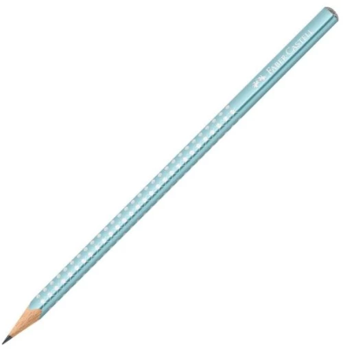 Faber Castell Μολύβι Grip Sparkle Metallic Τιρκουαζ