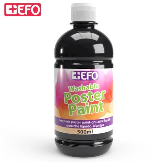 Efo Τέμπερα 500ml Μαύρο