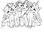 Diakakis Μπλόκ Ζωγραφικής My Little Pony 40φ. (23x33cm)
