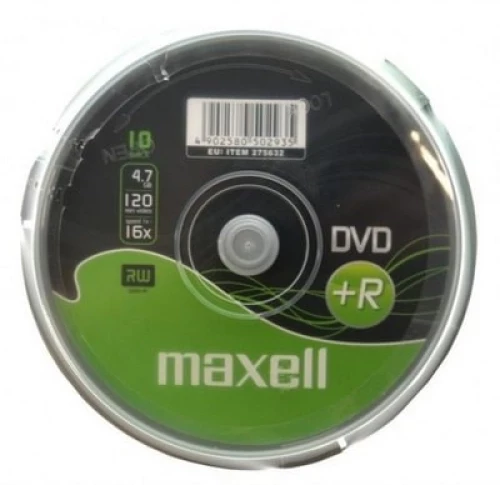 Maxell M160 blank DVD 4.7 GB DVD+R 10 pc(s)