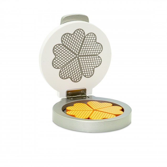 Βαφλιέρα ξύλινη άσπρη Mama Memo