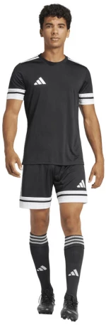 Ανδρικό Σορτς Adidas Squadra 25 Shorts Black / White  Μαύρο Λευκό