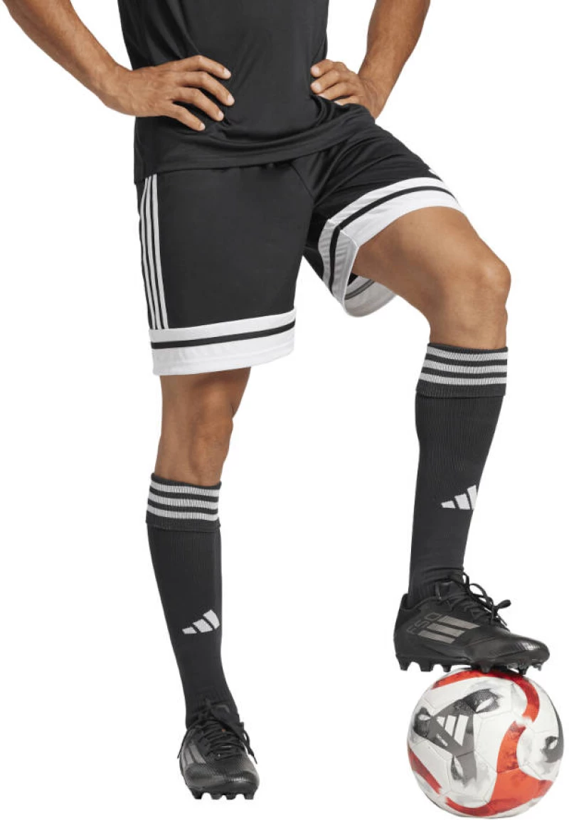 Ανδρικό Σορτς Adidas Squadra 25 Shorts Black / White  Μαύρο Λευκό