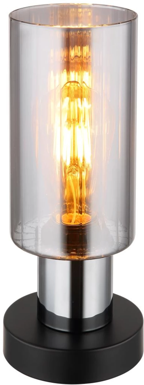 table lamp metal black matt, 1x E27 - 15708T