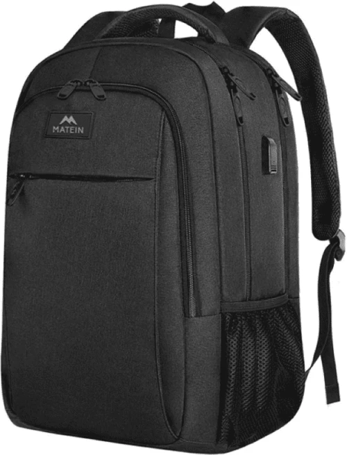 Σακίδιο πλάτης 28L Laptop 15,6” Matein 1007 μαύρο