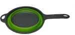 Edenberg Σουρωτήρι  Αναδιπλούμενο με λαβή 24 x 24 x 10 cm  Grey - Green EB-1013