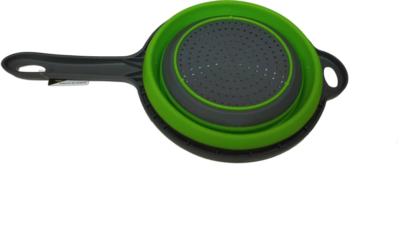 Edenberg Σουρωτήρι  Αναδιπλούμενο με λαβή 24 x 24 x 10 cm  Grey - Green EB-1013