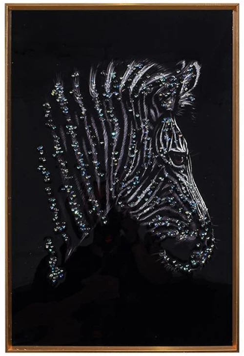 ΠΙΝΑΚΑΣ ΣΕ ΚΑΜΒΑ Fylliana FL762 ZEBRA 40x3x60εκ