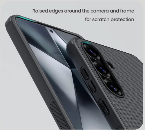 NILLKIN θήκη Super Frosted Shield Pro Magnetic για Samsung Galaxy S25  μαύρη