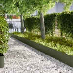 vidaXL Περιφράξεις Κήπου 50 τεμ Ελιά 100x0,5x30 εκ Ατσάλι