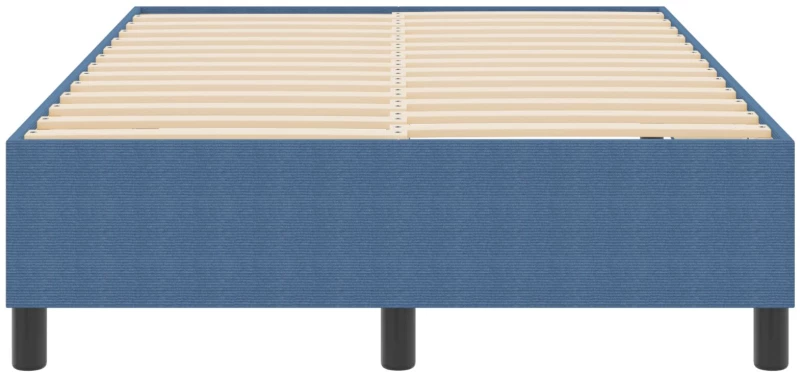 vidaXL Κρεβάτι με ελατήριο Μπλε 120x200 εκ Κορντούρα