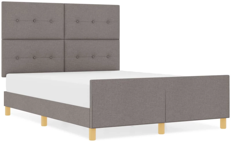vidaXL Κρεβάτι - Ταμπά - 160x200 εκ. Υλικό