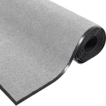 vidaXL Πατάκι Πόρτας Ορθογώνιο Γκρι 120x250 εκ.