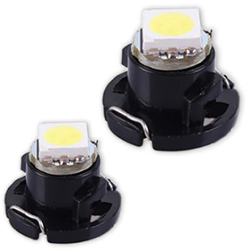 ΛΑΜΠΑΚΙΑ LED T4,7 12V 1xSMD LED 6.000K ΛΕΥΚΟ ΦΩΣ 10mm DGA - 2ΤΕΜ.