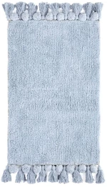Πατάκι Μπάνιου Fresh Luxury Soft Blue Nima 50X80cm 100% Βαμβάκι