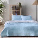 Μαξιλαροθήκες Zuccero 01 (Σετ 2τμχ) Blue-Grey Kentia 52X72 Microfiber-Polyester