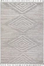 Χαλί Momentum 8384 A Ecru-Grey Βιοκαρπέτ 200X290cm