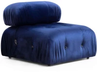 Πολυθρόνα Bubble 560ARE1433 95x95x75cm Blue