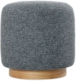 Σκαμπό Cheriton 209FLF1395 Φ45x42cm Grey