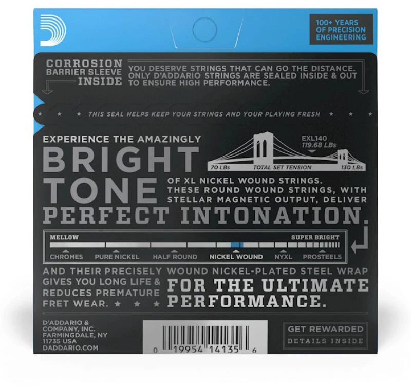 D'Addario EXL140
