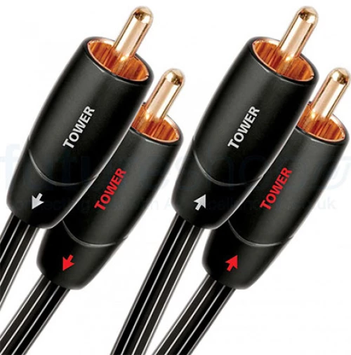 AudioQuest Tower 2x RCA male - 2x RCA male 1m