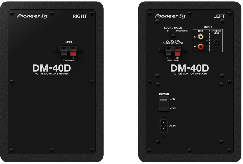 Pioneer DM-40D Black
