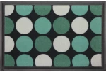 Ποδόμακτρο TURQUOISE κύκλοι 40x60cm