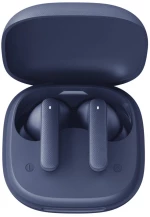 QCY Buds Blue (QT43) - Noise Reduction Clear Calls TWS Earbuds 35h, 10mm dynamic drivers