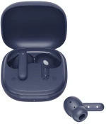 QCY Buds Blue (QT43) - Noise Reduction Clear Calls TWS Earbuds 35h, 10mm dynamic drivers