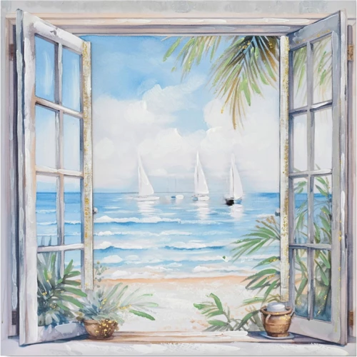 Πίνακας σε καμβά Deive Ι  Inart 80x3x80εκ